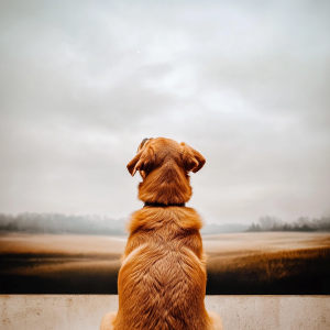 Dog in Contemplation small